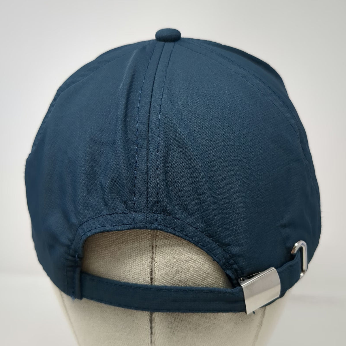 B.A.S.S. Baseball Cap Blue One Size Nylon Slideback Fishing Shield Logo Hat