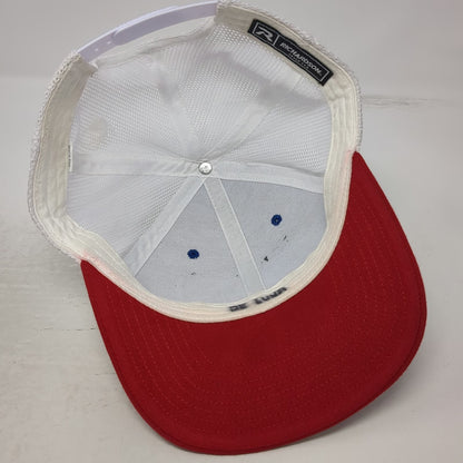 Richardson Trucker Hat Blue Idaho National Guard Lets Go Flying Patch One Size