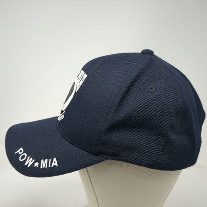 Rapid Dominance Baseball Cap Blue One Size POW MIA You Are Not Forgotten Hat