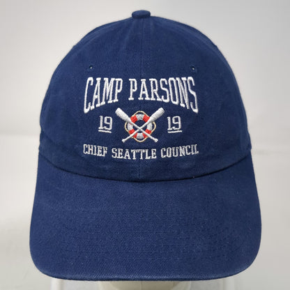 Cobra Baseball Cap Blue One Size Camp Parsons Chief Seattle Council Oars Hat