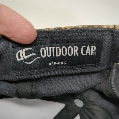 Outdoor Cap Melton Truck Lines Top 100 Baseball Cap Black Camo One Size Hat
