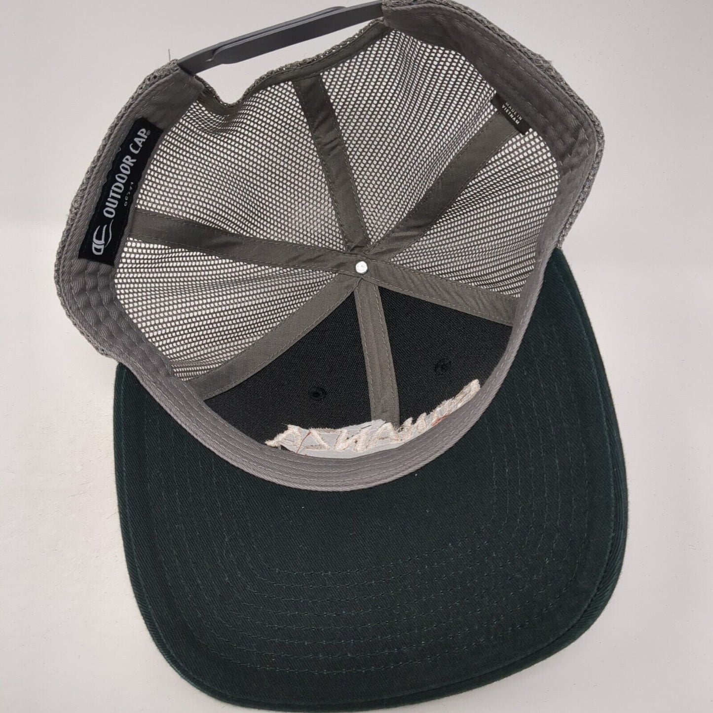 Bonanza California Snapback Trucker Hat Black One Size Mesh Back Outdoor