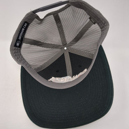 Bonanza California Snapback Trucker Hat Black One Size Mesh Back Outdoor