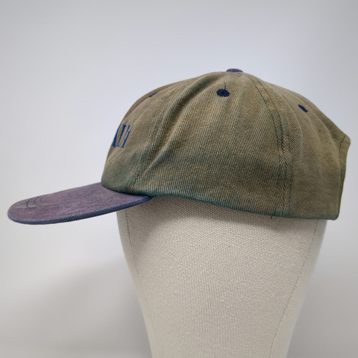 Baseball Cap Green Purple One Size Australia Kangaroo Strapback Embroidered Hat
