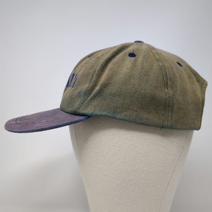 Baseball Cap Green Purple One Size Australia Kangaroo Strapback Embroidered Hat