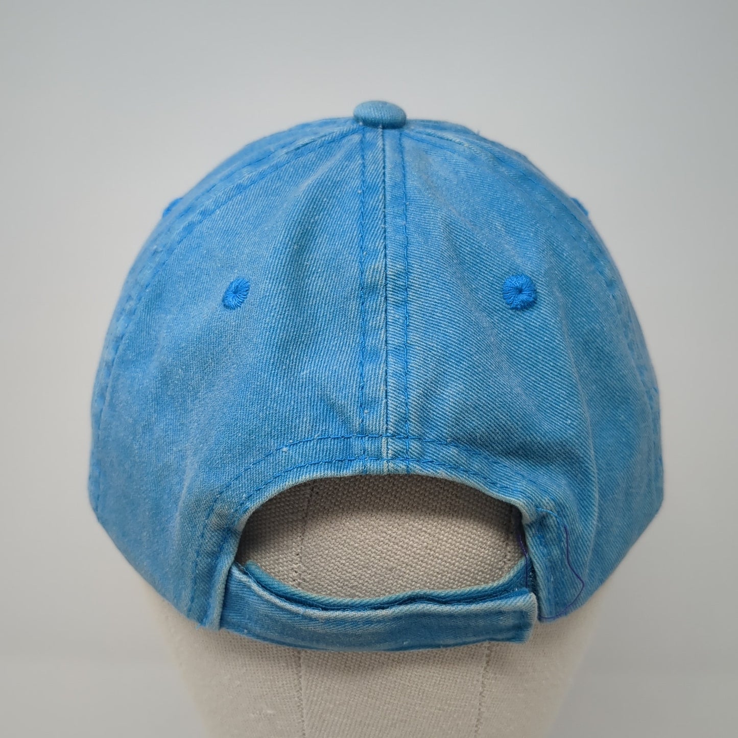Tybee Island Georgia Strapback Hat Blue One Size Adjustable Outback