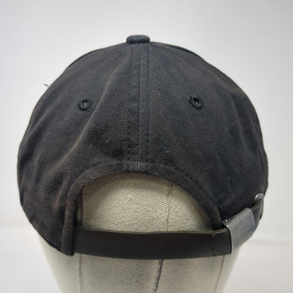 Champion Baseball Cap Black One Size Adjustable Slideback Embroidered Script Hat