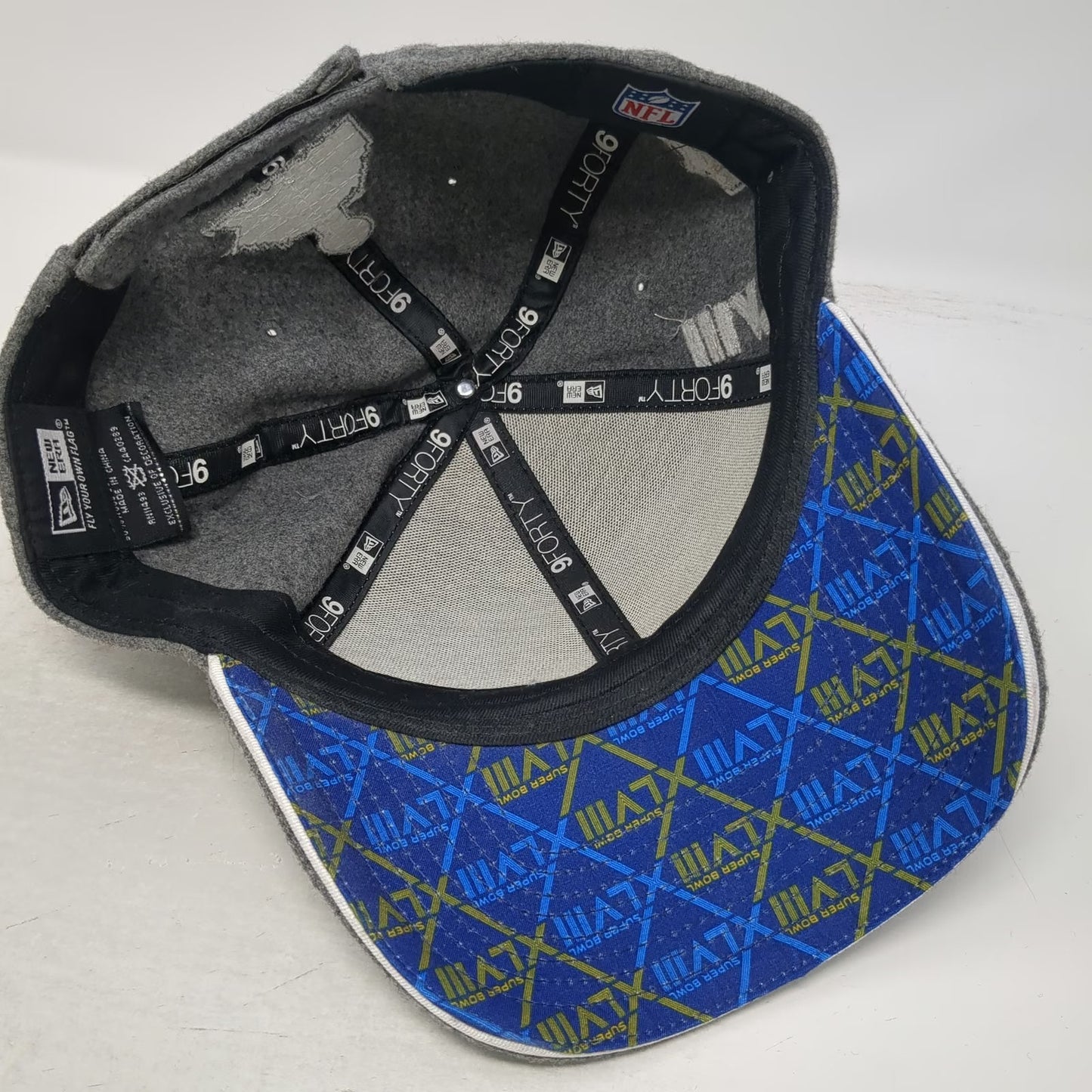 New Era Seattle Seahawks NFL Super Bowl XLVIII Champions Gray Baseball Cap OSFM