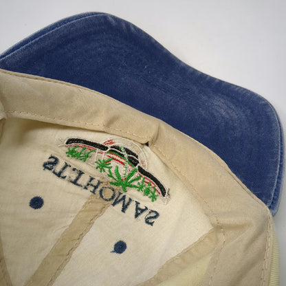 Baseball Cap Beige Blue One Size St Thomas US Virgin Islands Paradise Hat