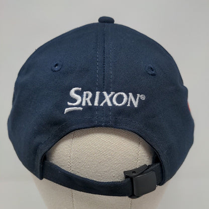 Srixon Z Star Slideback Hat Blue Embroidered Logo Golf 100% Cotton Adjustable
