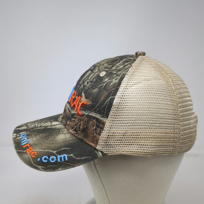 CustomHats Baseball Cap Green Camo One Size Strapback Mesh Embroidered Hat