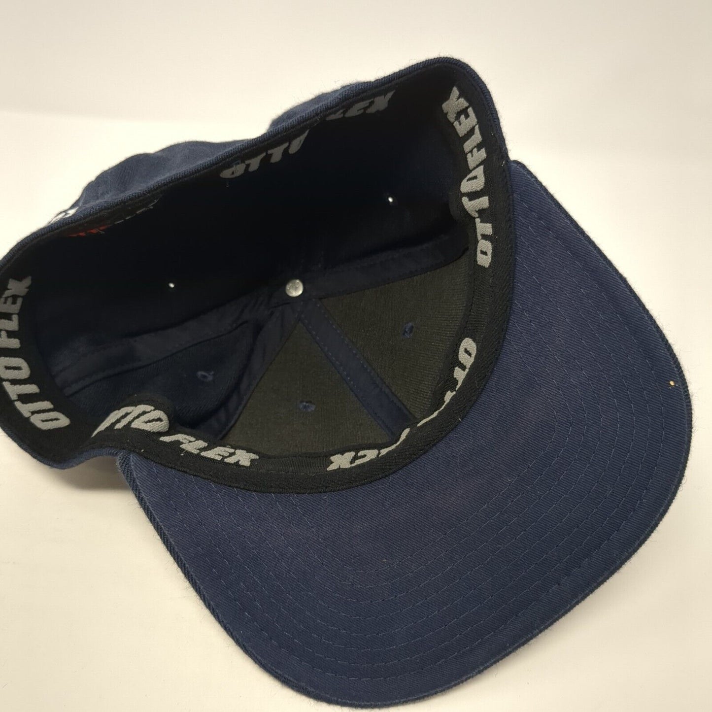 Meridian All Stars Coach Brady Fitted Hat Blue L/XL Lightweight 6 Panel OttoFlex