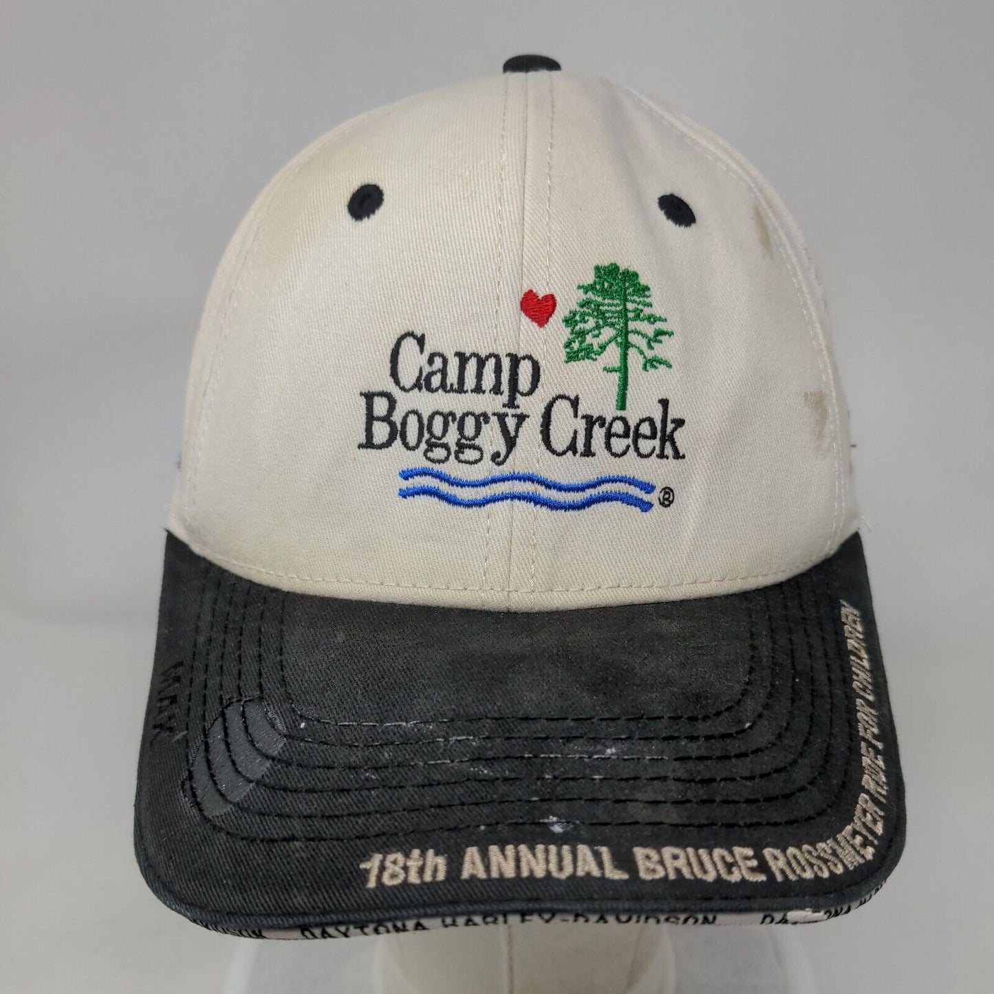 Camp Boggy Creek 18th Annual Bruce Rossmeyer Strapback Hat Multicolor One Size