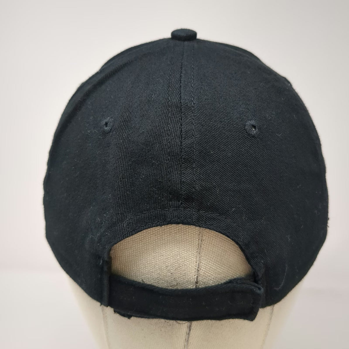 KC Baseball Cap Black One Size Strapback Cotton Warwick Drive-In Theater Hat
