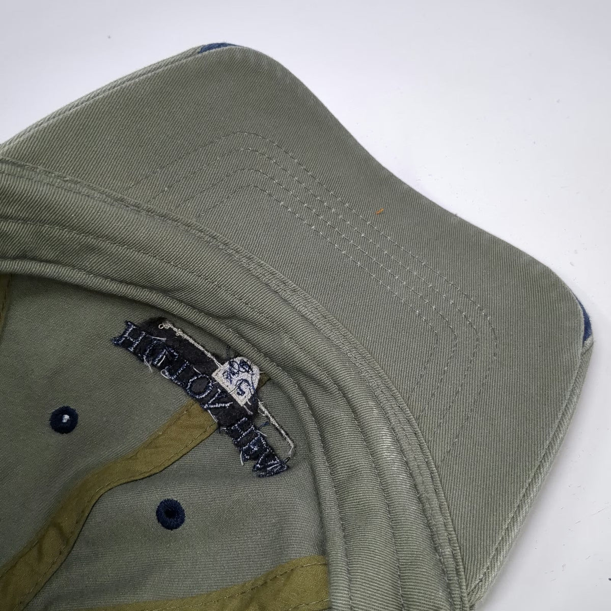 Hotshot Hilton Head SC Baseball Cap Green Blue One Size Strapback Cotton Hat