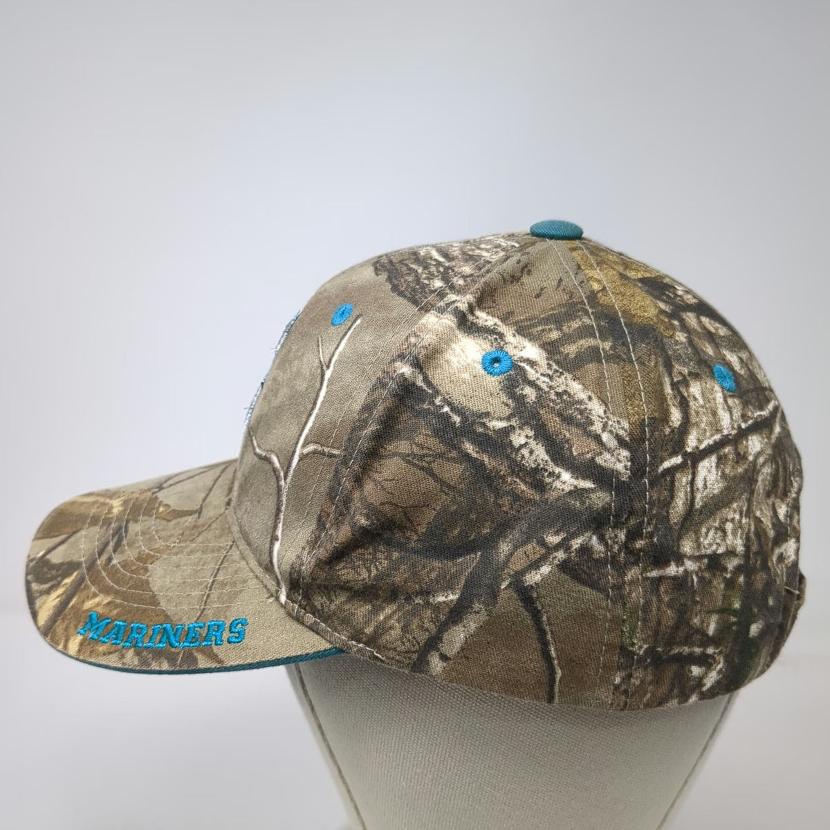 Seattle Mariners MLB Fan Favorite Baseball Cap Brown Blue One Size Camo Hat