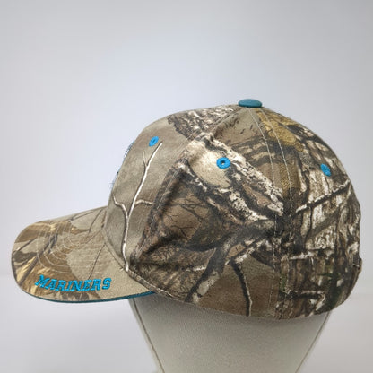 Seattle Mariners MLB Fan Favorite Baseball Cap Brown Blue One Size Camo Hat