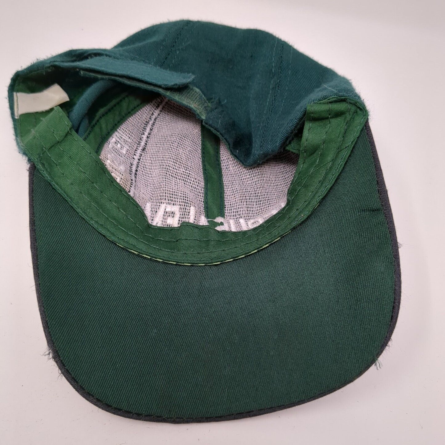 Jerusalem Strapback Hat Green One Size Adjustable Embroidered Patriotic 6 Panel