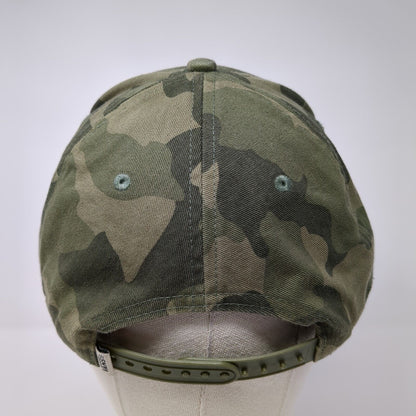 VANS Snapback Hat Camouflage One Size Embroidered Adjustable 6 Panel