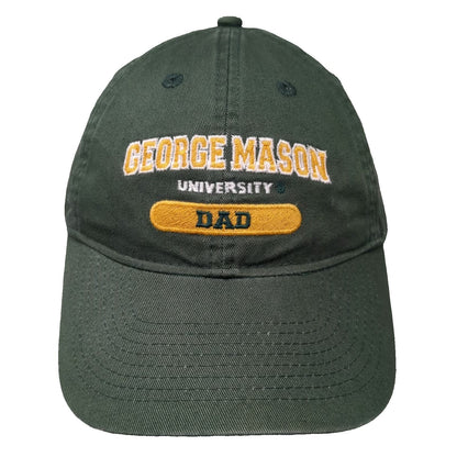 Legacy George Mason Patriots NCAA Cap Green One Size Dad Embroidered Slideback