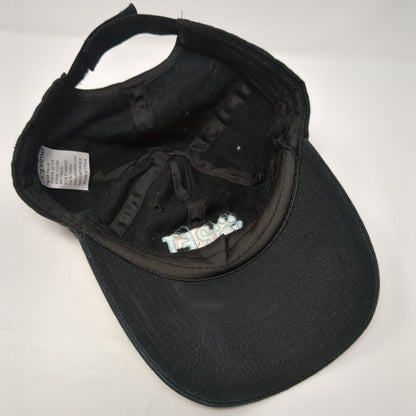 Pet Perfect Strapback Hat Black One Size Adjustable Embroidered 6 Panel AB Prime