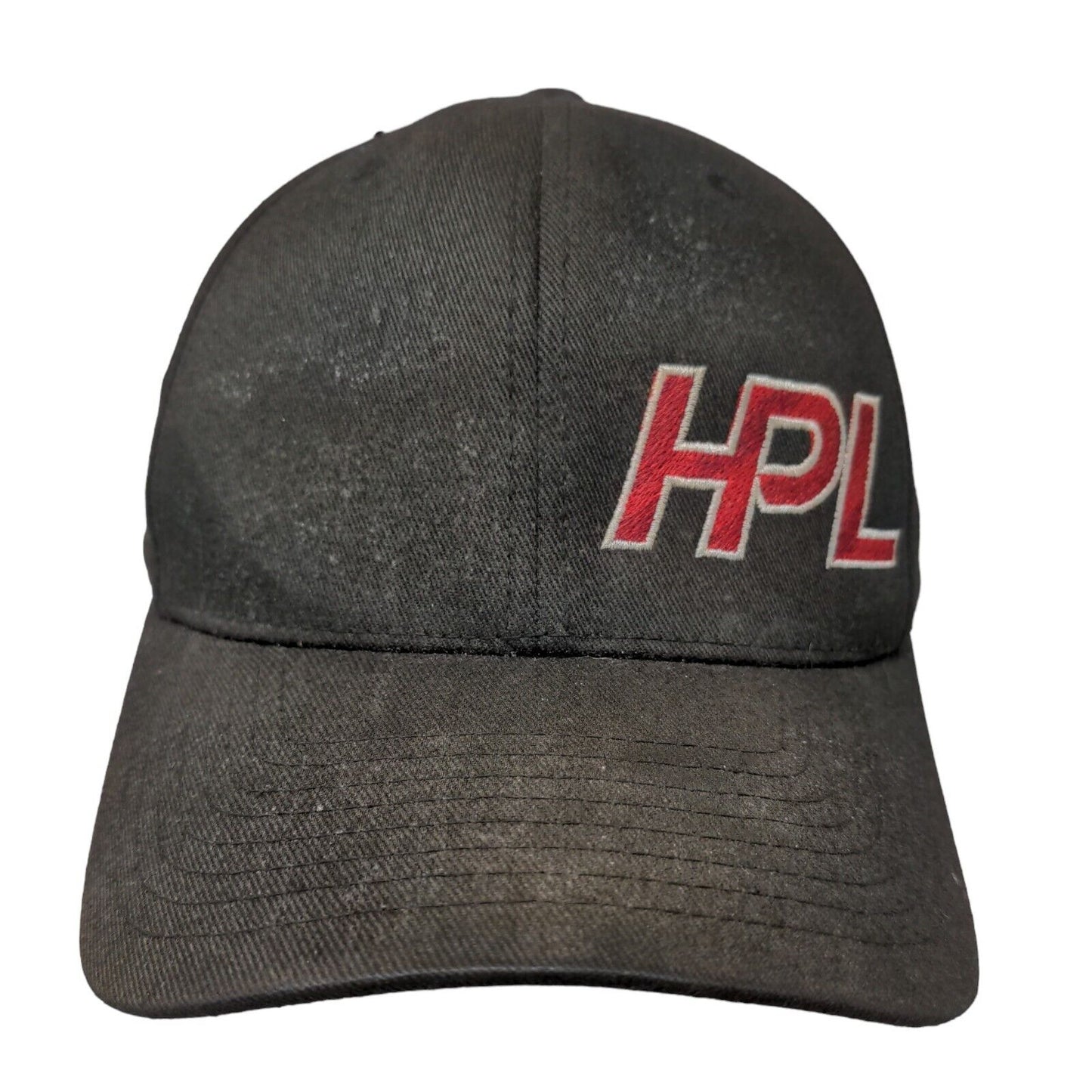 Yupoong Flexfit Men's HPL Superior Lubricants Fitted Hat Black S-M Embroidered