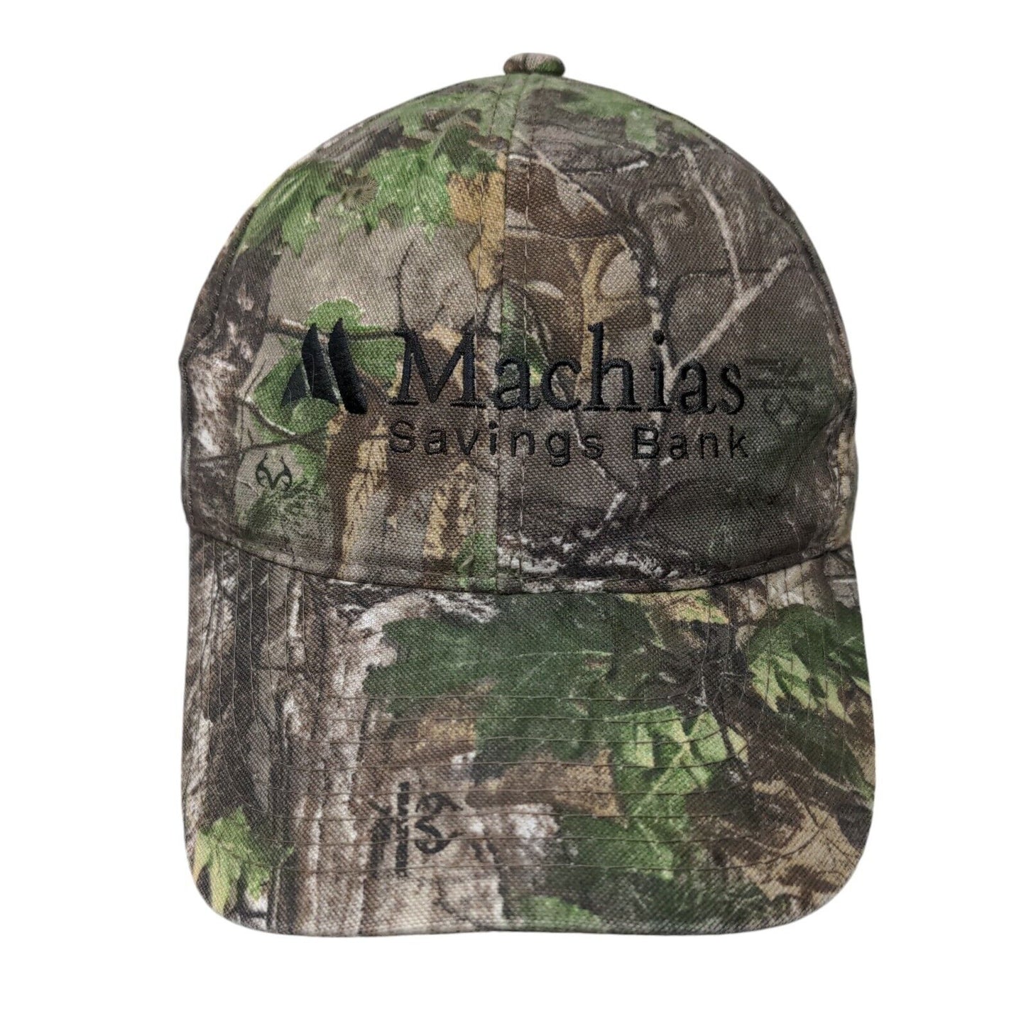 Machias Savings Bank Realtree Strapback Hat Camouflage One Size Port Authority