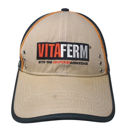 VitaFerm Slideback Hat Multi One Size Adjustable Colorblock Vent Holes