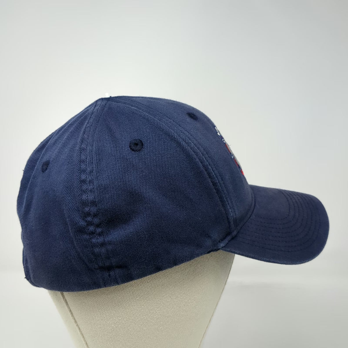 Nike Gonzaga Bulldogs NCAA Cap Blue One Size OSFM Swoosh Flex Stretch Fit Hat