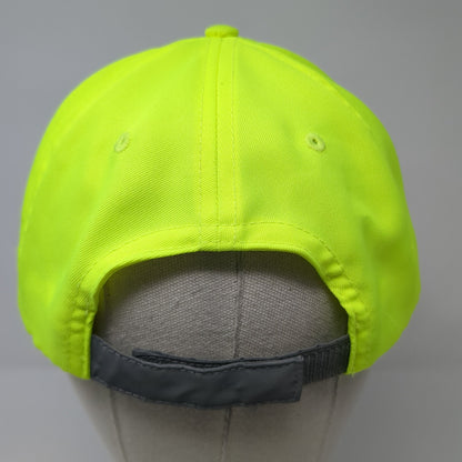 Pocatello Sanitation Strapback Hat Green One Size Adjustable Embroidered