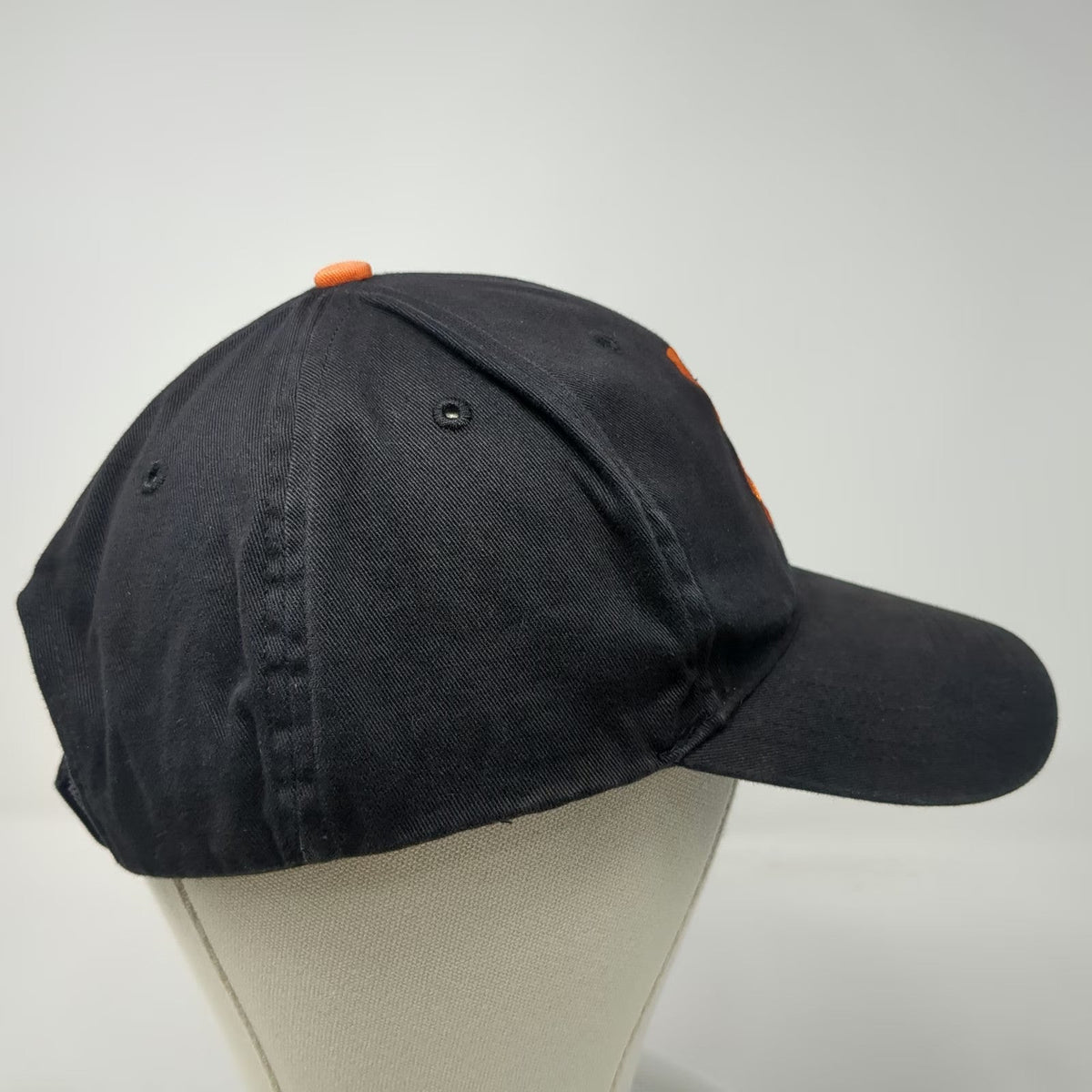 San Francisco Giants MLB T.E.I. Baseball Cap Black One Size Logo Gray Underbrim