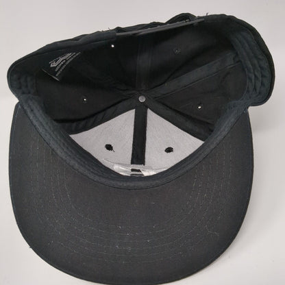 Bodybuilding.com Snapback Hat Black One Size Adjustable Wicked Wear