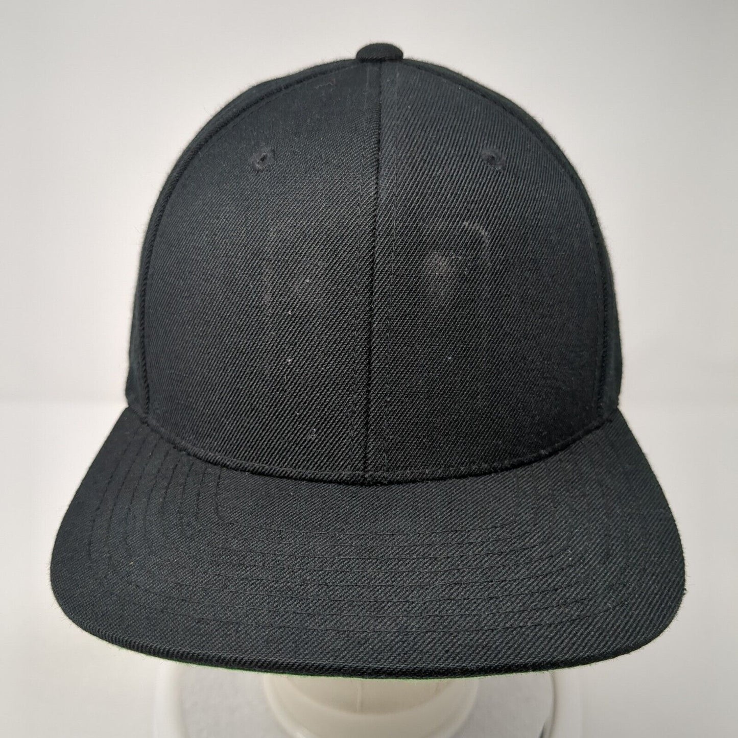 Chevy Only Snapback Hat Black One Size Adjustable Blank Yupoong 6 Panel