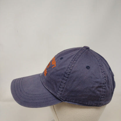 Vintage Old Navy Dept Athletics 2001 Slideback Hat Blue Size S/M Embroidered
