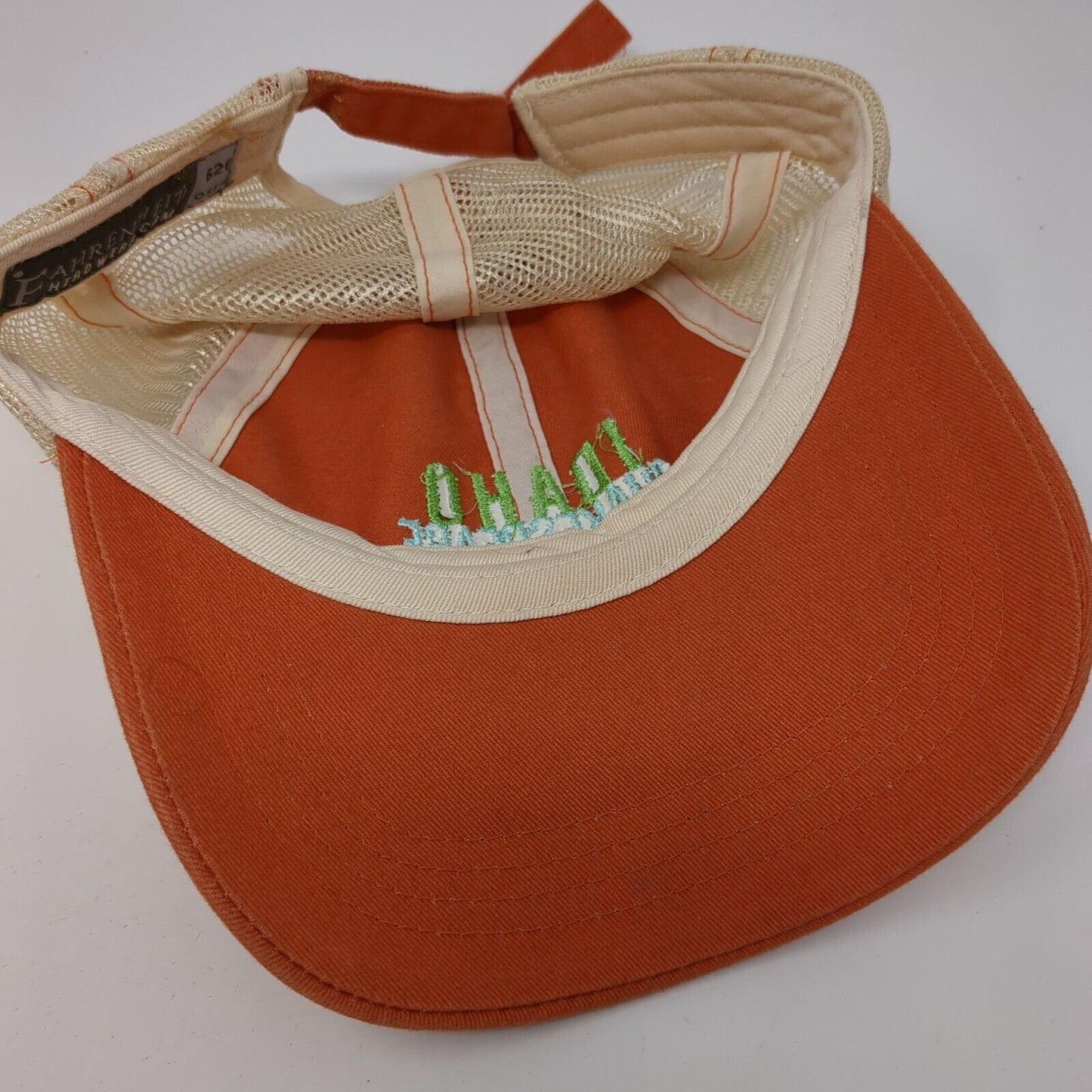Idaho Shakespeare Festival Trucker Hat Orange One Size Mesh Back