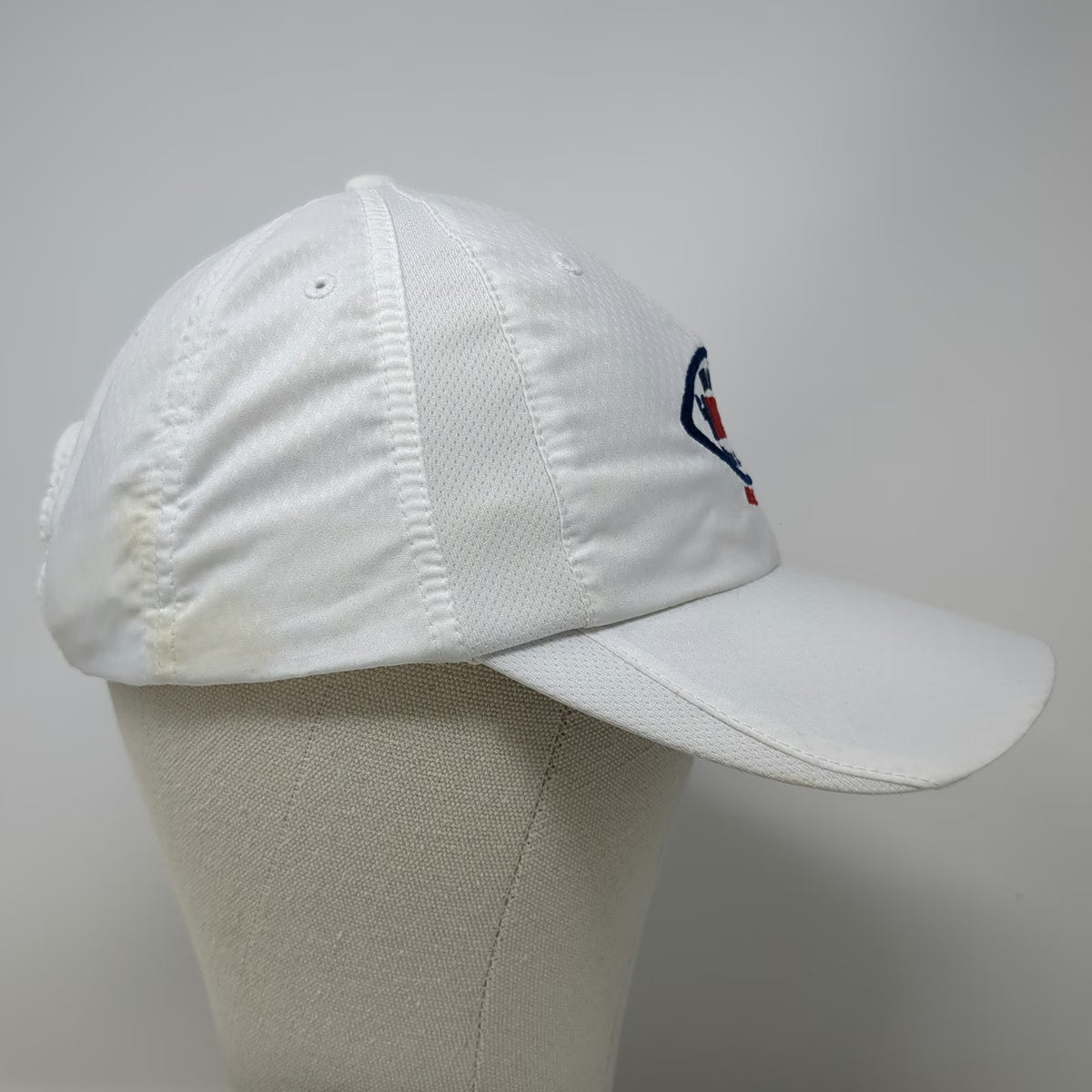 Nike Baseball Cap White One Size Manning Passing Academy Gatorade Dri-FIT Hat