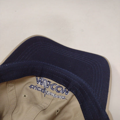 Tyco/Electronics Macom Slideback Hat Tan OS Adjustable 6 Panel Port Authority