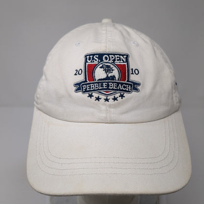 U.S. Open Pebble Beach Strapback Hat White One Size Ahead Extreme