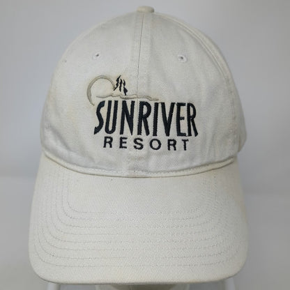 Nike Baseball Cap Beige One Size Sunriver Resort Golf Adjustable Strap Hat
