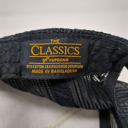 Independent Board Bin Snapback Trucker Hat Black OSFA Mesh Back Yupoong