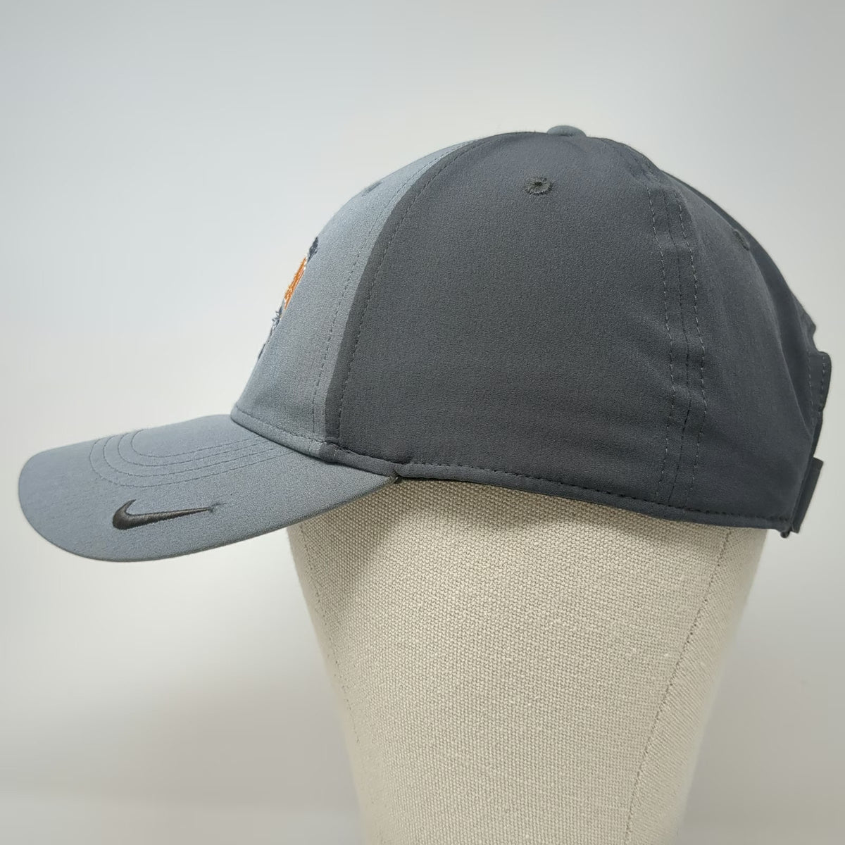 Nike Baseball Cap Gray One Size Pickleball Tournament 2023 Simplot Dri-Fit Hat
