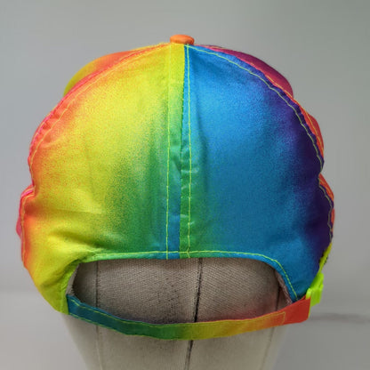 Otto 5 Panel Blue One Size Iwata Spray Equipment Neon Rope Nylon Rainbow Hat