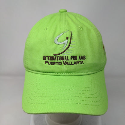 International Pro Ams Puerto Vallarta Slideback Hat Green One Size