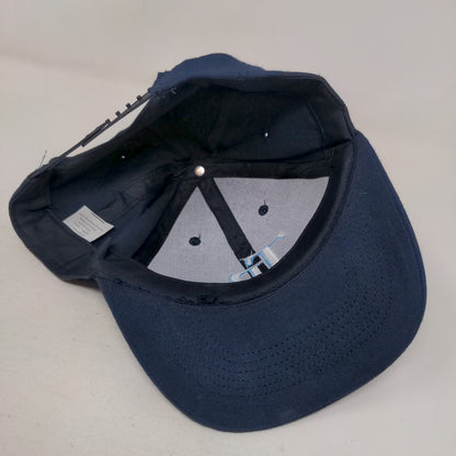 Tampa Bay Rays Snapback Hat Blue Embroidered Logo 100% Cotton MLB