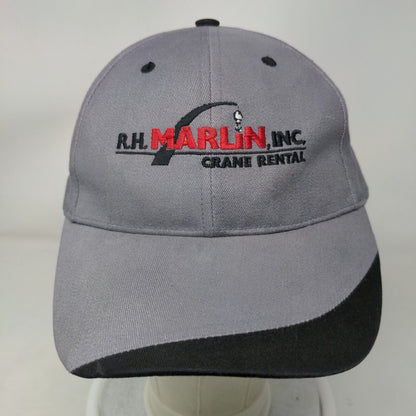 RH Marlin Inc. Crane Potain Igo Rental Strapback Hat Gray One Size Cap America