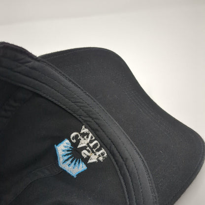 Casa Azul Slideback Baseball Cap Black One Size Adjustable Embroidered Cotton