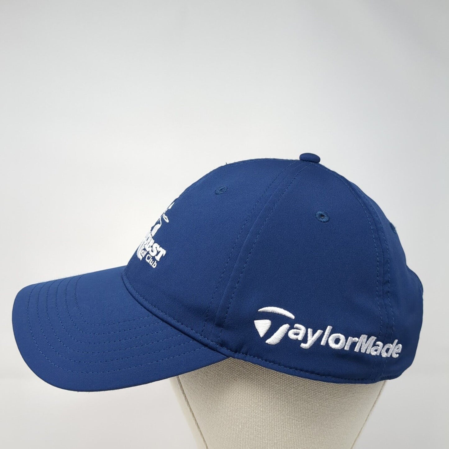 Ridge Crest Golf Club Slideback Hat Blue OS Adjustable Embroidered TaylorMade