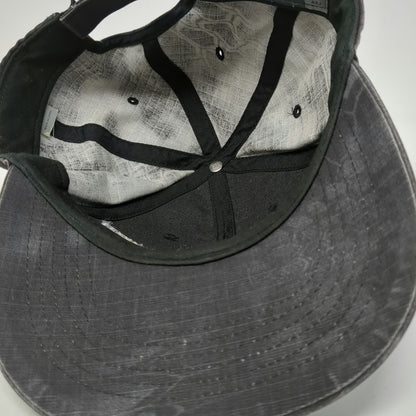 Richardson Baseball Cap Black Gray One Size Strapback Western Trailers Hat Logo