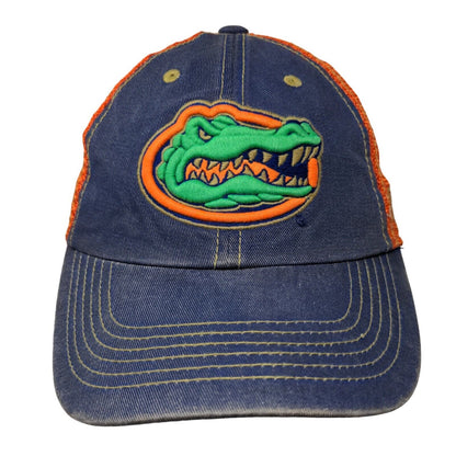 Florida Gators Snapback Mesh Back Trucker Hat Blue Orange OSFA NCAA Logo