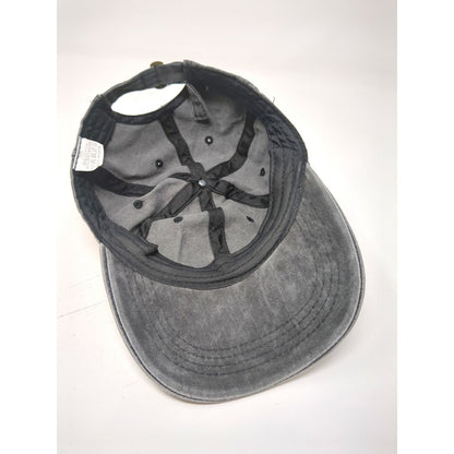 Greyhound Slideback Hat Gray OSFA Adjustable 6 Panel Vent Holes
